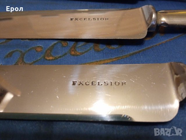 EXCELSIOR-Комплект Ножове старини , снимка 5 - Антикварни и старинни предмети - 31272146
