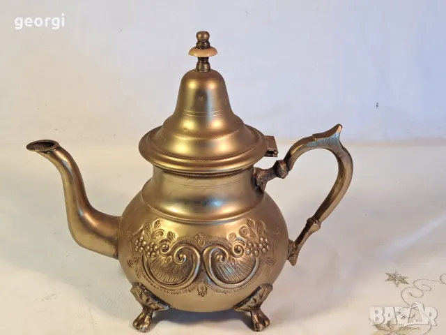 ретро месингов чайник    7/4