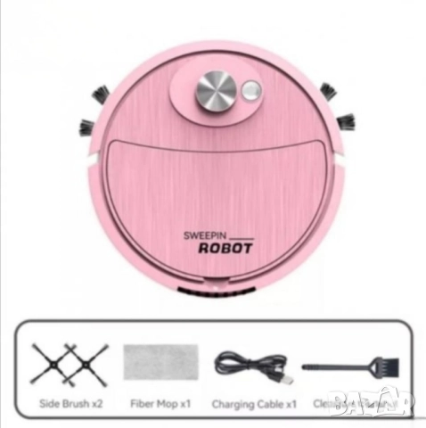 Нова мини робот-прахосмукачка, снимка 3 - Прахосмукачки - 51758564