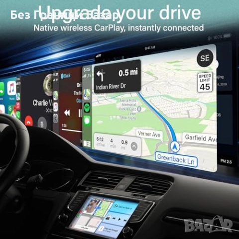 Нов Адаптер CarPlay конвертор кабел към безжичен за автомобили 2015+, снимка 5 - Друга електроника - 51608832