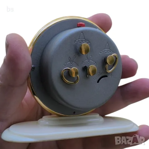 Ретро механичен будилник Slava (обслужен), снимка 6 - Антикварни и старинни предмети - 50021153