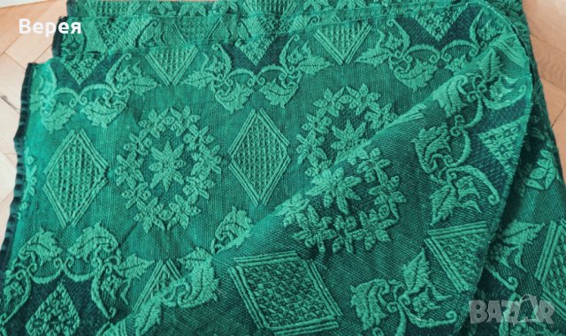 Памучна покривка за легло - ретро, снимка 2 - Антикварни и старинни предмети - 34494370