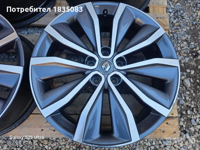 Лети джанти 19ки 5х114.3 Renault, снимка 6 - Гуми и джанти - 56273455