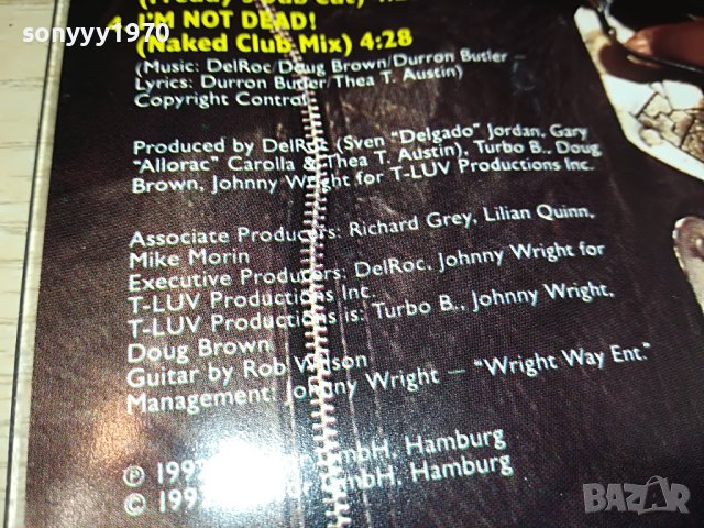 TURBO B. IM NOT DEAT! CD-GERMANY 1204231742, снимка 15 - CD дискове - 40349374