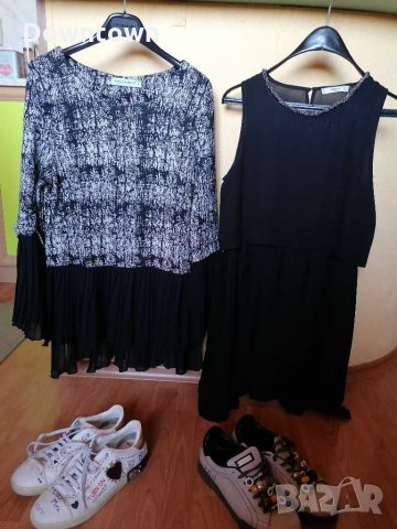 Rinascimento, made in Italy оригинална дамска туника с плисе. , снимка 6 - Туники - 30279773