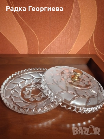 Кристална бонбониера, снимка 3 - Други - 52379654