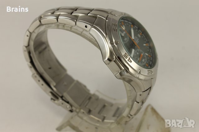 LASITA Chronograph Мъжки Стоманен Кварцов Часовник, снимка 6 - Мъжки - 38216934