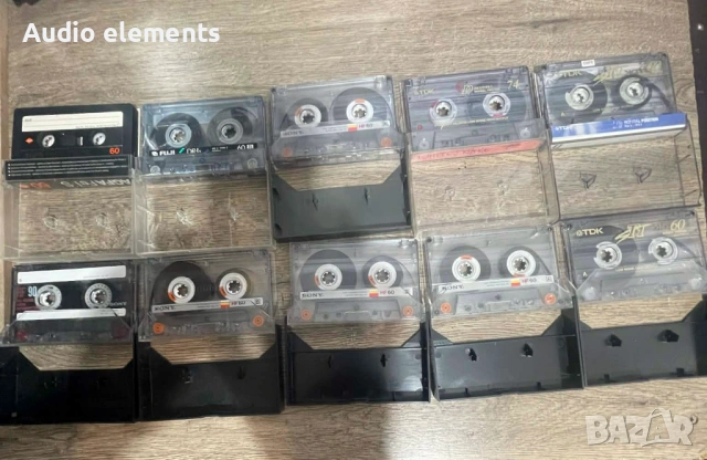 Касети Sony и TDK, снимка 2 - Аудио касети - 54277120