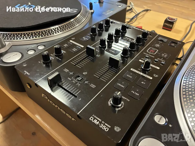 DJ Mixer Pioneer DJM-350, снимка 2 - Ресийвъри, усилватели, смесителни пултове - 56211003