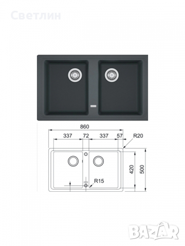 Гранитни кухненски мивки, снимка 10 - Кухни - 20289881