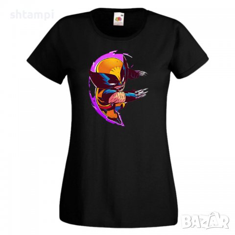 Дамска тениска Marvel Wolverine Игра,Изненада,Подарък,Геймър,, снимка 2 - Тениски - 36786232