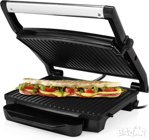 Електрически грил Princess тип Panini, Инокс, снимка 15 - Тостери - 44914929