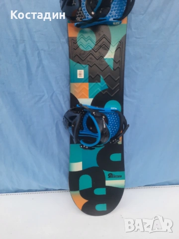Сноуборд   142см.BURTON PROGRESSION  с автомати. , снимка 3 - Зимни спортове - 53027825