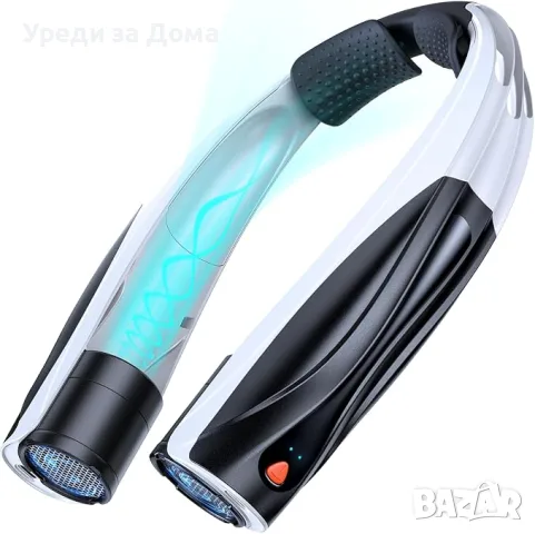 Преносим персонален вентилатор, 6000mAh, черен и бял