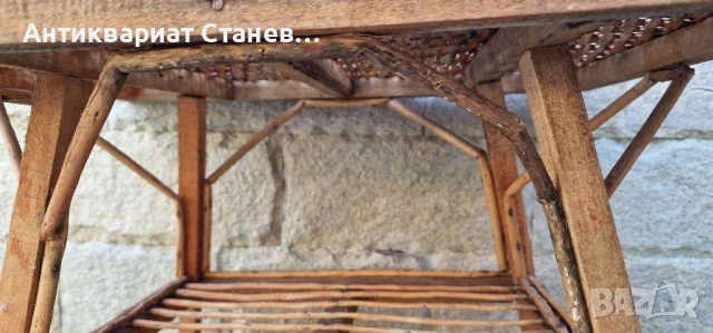 Винтидж масичка от ратан, снимка 9 - Маси - 50904177