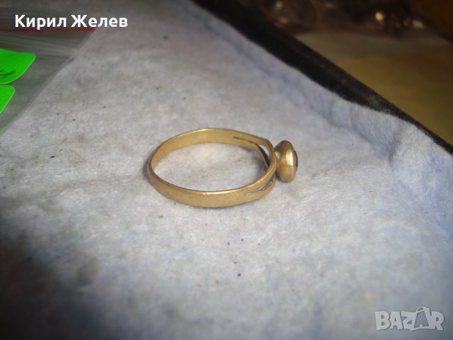 СТАРИНЕН СКЪПОЦЕНЕН БРОНЗОВ ПРЪСТЕН с ЕСТЕСТВЕН ГРАНАТ РЪЧНА МАЙСТОРСКА ИЗРАБОТКА - 19 ВЕК 27559, снимка 14 - Антикварни и старинни предмети - 36771149