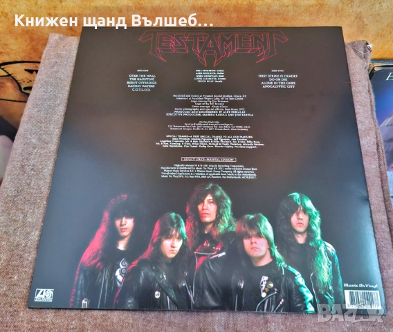 Грамофонни Плочи - Рок-Метъл: Testament - The Legacy, снимка 2 - Грамофонни плочи - 52237069