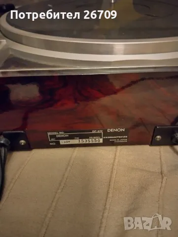 Грамофон Denon DP 47F, снимка 8 - Грамофони - 44826854