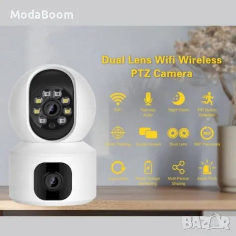 Wi-Fi Full HD камера  – Защитете дома си със стил и функционалност, снимка 7 - IP камери - 48867002