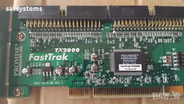 Promise Fastrak TX2000 PCI 2 Channel Ultra ATA133 RAID Controller Card, снимка 6 - Други - 49944670