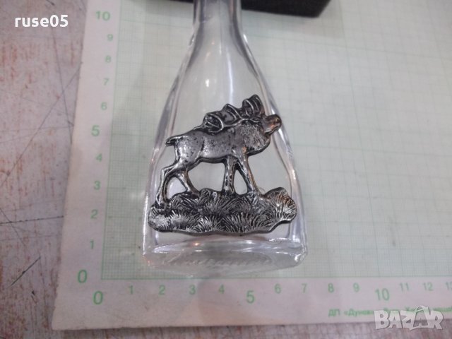 Шише с порцеланова клапа за затваряне и метална апликация, снимка 3 - Други ценни предмети - 33715070