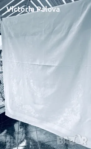 Красива нова ленена покривка, снимка 10 - Покривки за маси - 49554180