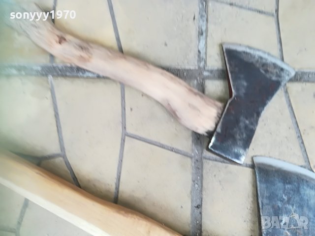 поръчани-брадви острилки 2бр голяма и малка 2101231712, снимка 5 - Антикварни и старинни предмети - 39384992