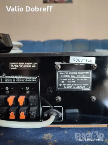 HITACHI - SR 304 L - ресивър, снимка 8 - Ресийвъри, усилватели, смесителни пултове - 56548825