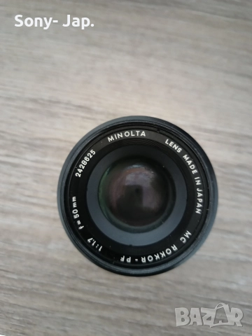 обектив-Minolta 1:1.7 f=50mm