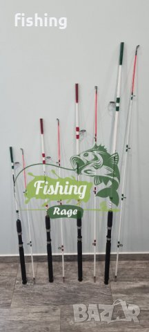 Въдици на 2 части OSP Tiger Акция 100-250гр - 1,80/2,10/2,40/2,70см, снимка 2 - Въдици - 33797577