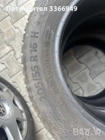 3 бр зимни гуми Continental WinterContact TS870 205/55 R16, снимка 5 - Гуми и джанти - 52916981