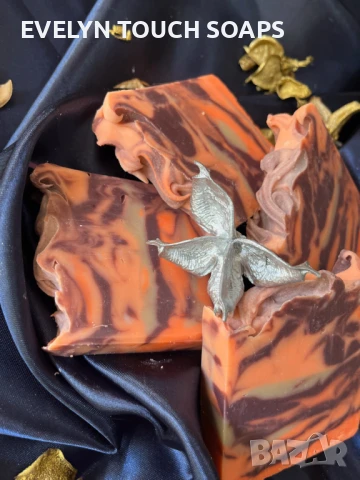 натурален сапун Тиквен Спайс, снимка 4 - Козметика за тяло - 51104837