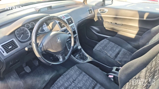 Продавам напълно обслужено отлично Пежо 307, снимка 5 - Автомобили и джипове - 54310450