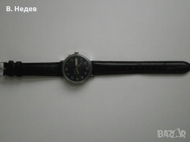 SLAVA, cal. 2428, ръчно нав-е, made in USSR, каса – 38мм, снимка 9 - Мъжки - 34171588