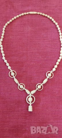 Огърлица, колие, гердан от кост. , снимка 4 - Колиета, медальони, синджири - 37104009