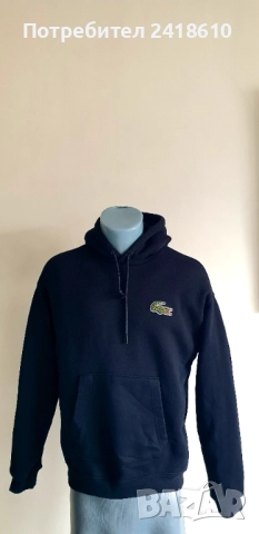 Lacoste Loose Fit Hoodie Unisex  XS НОВО! ОРИГИНАЛ! Мъжка Качулка, снимка 9 - Суичъри - 52447528