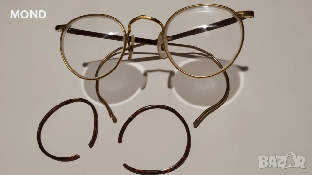 Harry Potter Позлатени Savile Row 14KT ALGHA © винтидж очила, снимка 14 - Слънчеви и диоптрични очила - 52865496