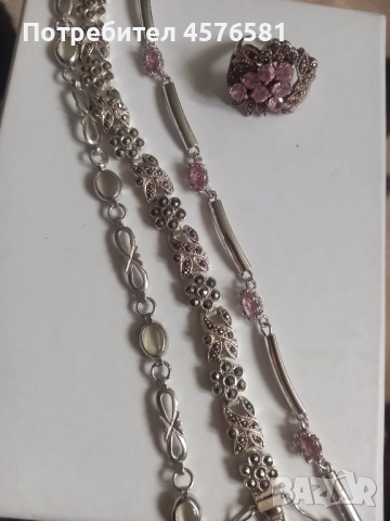 чисто нови гривни сребро 925, снимка 2 - Гривни - 52305166