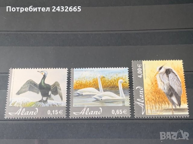 273. Ааланд 2005 ~ “ Фауна. Птици - Новоимигрирали видове”,**,MNH 