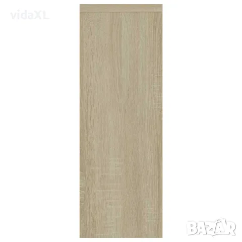 vidaXL Стенен рафт, дъб сонома, 45x16x45 см, инженерно дърво, снимка 5 - Етажерки - 56147813