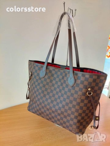 Кафява чанта  Louis Vuitton Neverfull  код SG308, снимка 2 - Чанти - 40720677