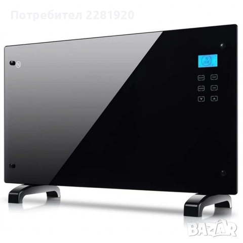 Ел. конвектор Heltes 2000W – LCD дисплей и седмично програмиране, снимка 5 - Отоплителни печки - 52849056