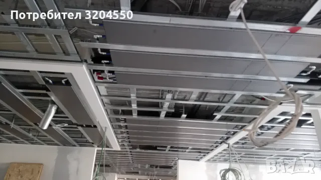  Извършвам Монтаж на гипсокартон окачени тавани алуминиева и пвц дограма бързо и коректно, снимка 13 - Майстори - 38211633