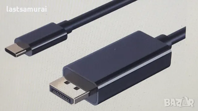 адаптер  преходник тип С към DP, снимка 2 - Кабели и адаптери - 49930897