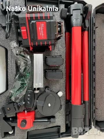 Лазарен Нивелир Milwaukee , снимка 3 - Измервателни инструменти - 49356577