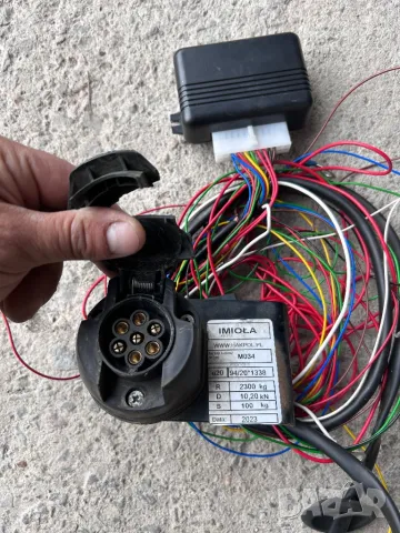 модул и инсталация ( окабеляване ) за теглич с куплунг, снимка 2 - Части - 49770461