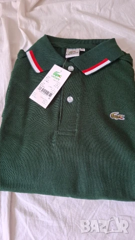 Неразопакована луксозна мъжка тениска"La coste" XL, снимка 2 - Тениски - 51126807