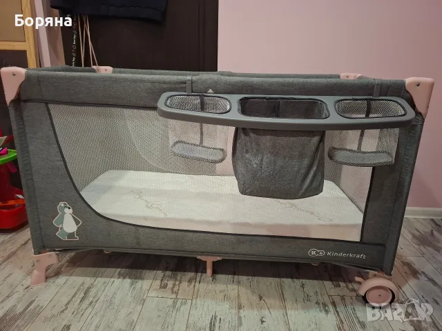Бебешка кошара Kinderkraft, снимка 6 - Кошарки - 56534777