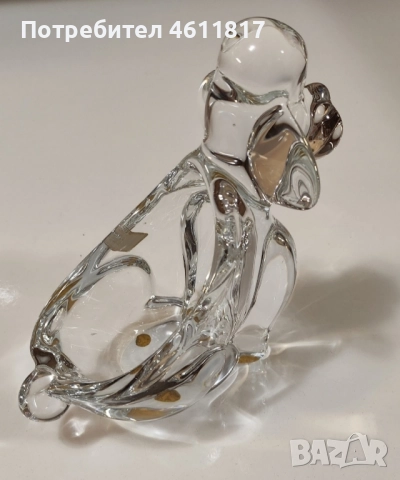 Кристална фигура Куче, снимка 8 - Колекции - 51933930