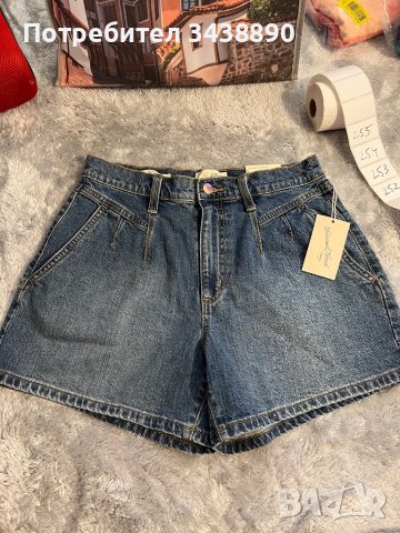 Дънкови панталонки S 252, снимка 2 - Къси панталони и бермуди - 38266559
